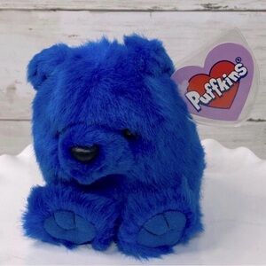 Vintage Swibco Puffkins Skylar the Bear PRICE FIRM
